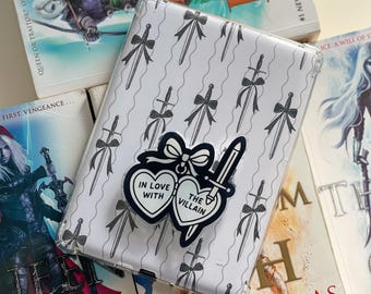 Villain Lover E-Reader & Phone Grip | Bookish Accessory Holder | Dark Fantasy Gift | Magsafe Grip DIY