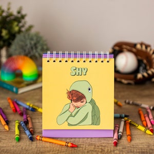 My Wild Emotions - Un livre de graphiques des sentiments des enfants pour les tout-petits ; Ressources thérapeutiques pour le TDAH / Préscolaire ; Jouet sensoriel pour l'autisme avec diagramme de comportement