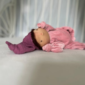 Knot doll Cloth doll Waldorf style First doll Schlamperle Nicki 35 cm