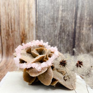 Gemstone Bracelet Rose Quartz Love Protection