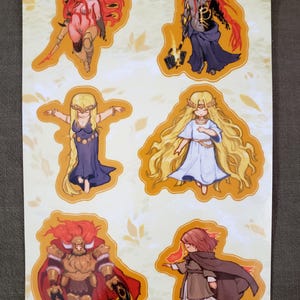 Stickervel licht Elden-ring