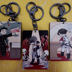 Wooden Great Ace Attorney Charms
