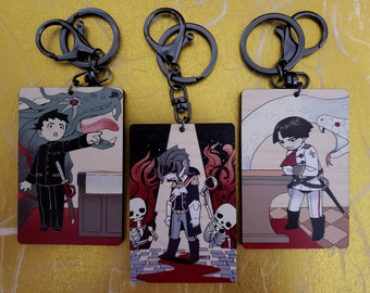 Wooden Great Ace Attorney Charms