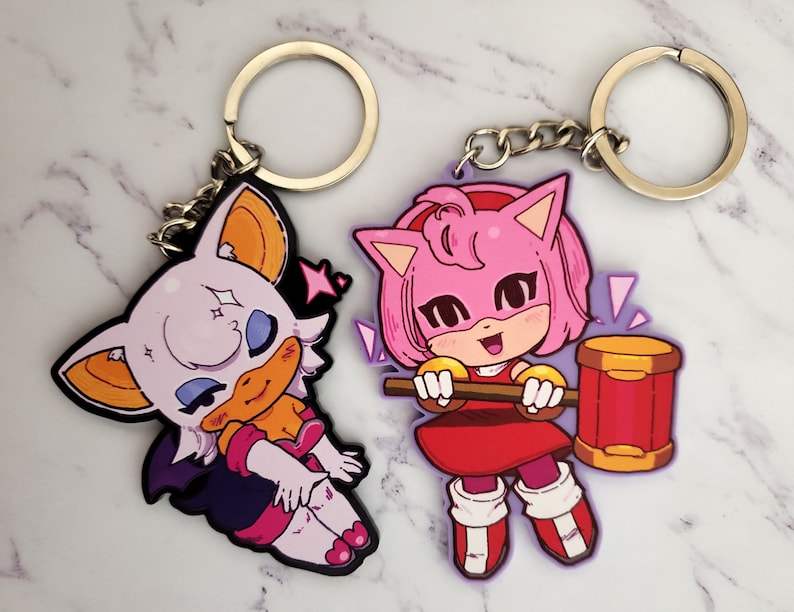 Amy and Rouge Charms - Etsy