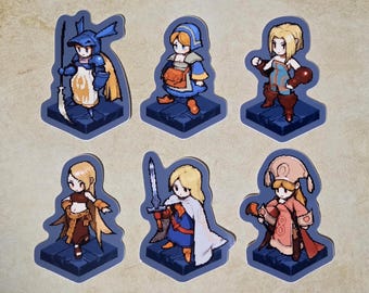 Naklejki Pixel Final Fantasy Tactics