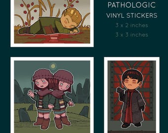 Pathologic Healer Stickers