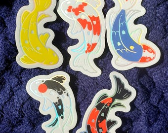 Naklejki Holo Koi