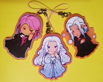Translucent Pink FFXIV Charm Set