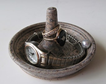 Ceramic Handmade Pottery Ring Holder