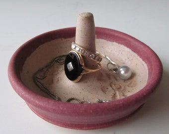 Ceramic Handmade Pottery Ring Holder