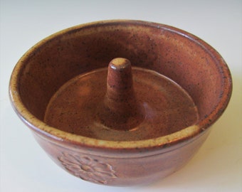 Ceramic Pottery Wheel-thrown Handmade Stoneware Apple Baker One of a Kind