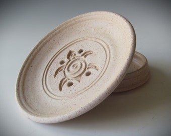 Ceramic Pottery Stoneware Wheel-thrown Soap Dish Handmade One of a Kind