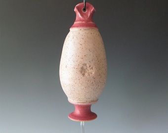 Hummingbird Feeder Handmade Stoneware One of a Kind