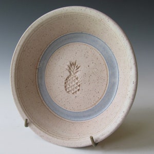 Ceramic Pottery Stoneware Wheel-thrown Small Pie Plate Handmade One of a Kind image 1