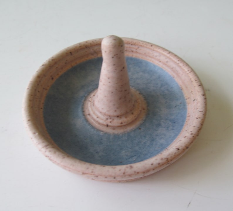 Ceramic Handmade Pottery Ring Holder image 2