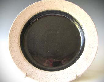 Deep Dish Dinner Plates Handmade Stoneware One of a Kind