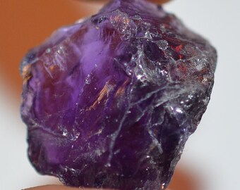 6mm Pair Natural Vivid Purple Amethyst Uruguay Round Master Cut AAA+ Grade