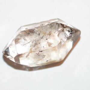 Quartz diamant brut Herkimer, cristal à double terminaison, 1 pièce, pierre précieuse naturelle de 9 073 g image 3