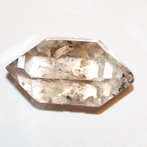 Quartz diamant brut Herkimer, cristal à double terminaison, 1 pièce, pierre précieuse naturelle de 9 073 g image 2