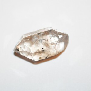 Quartz diamant brut Herkimer, cristal à double terminaison, 1 pièce, pierre précieuse naturelle de 9 073 g image 7