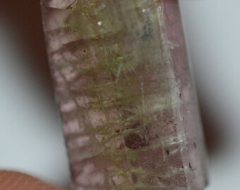 Polished Watermelon Tourmaline Crystal 2,59 g 1PCs Natural Gemstone