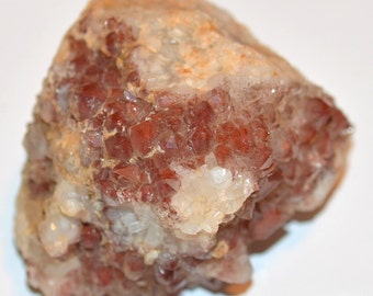 Cristal de cuarzo Lemuria fantasma rojo fantasma del Himalaya áspero 272,975 g Piedra preciosa natural