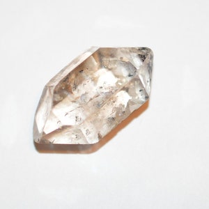 Quartz diamant brut Herkimer, cristal à double terminaison, 1 pièce, pierre précieuse naturelle de 9 073 g image 1