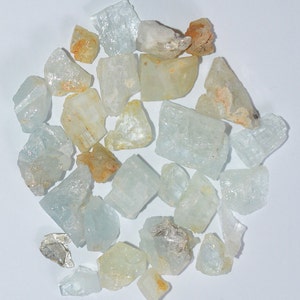 Rough Aquamarine Crystals Lot 20,739 g Natural Gemstone Pakistan