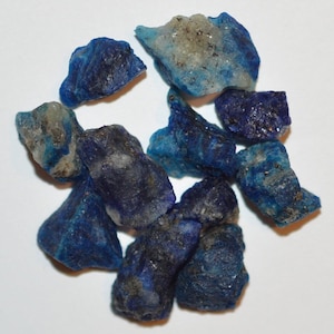 Rough Afghanite Crystals Lot 10,240 g 11PCs Natural Gemstone Afghanistan