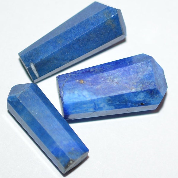 Lapis Lazuli Kristalle Lot 8,04 g 3PCs Natürlicher Edelstein