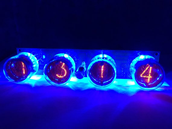Vacuum Tube Clock Nixie Clock Nixie Tube Clock Tube Clock Etsy