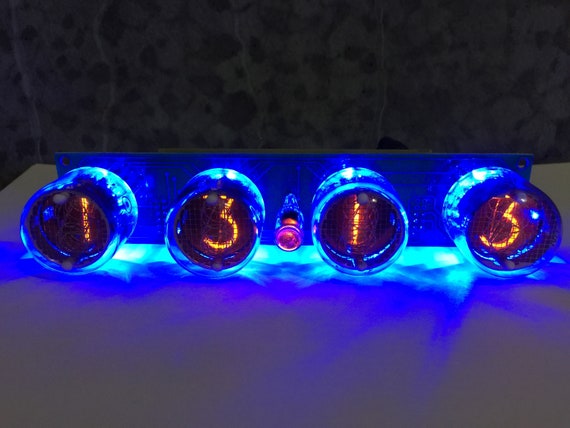 Vacuum Tube Clock Nixie Clock Nixie Tube Clock Tube Clock Etsy