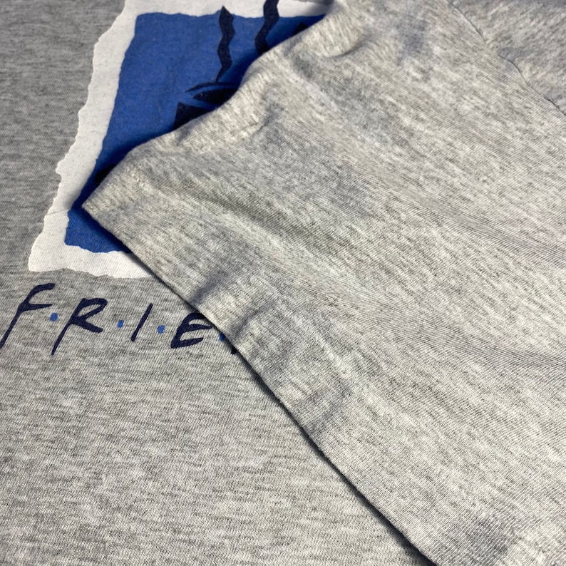 1997 Friends /'Central Perk/' vintage single-stitch grey t-shirt