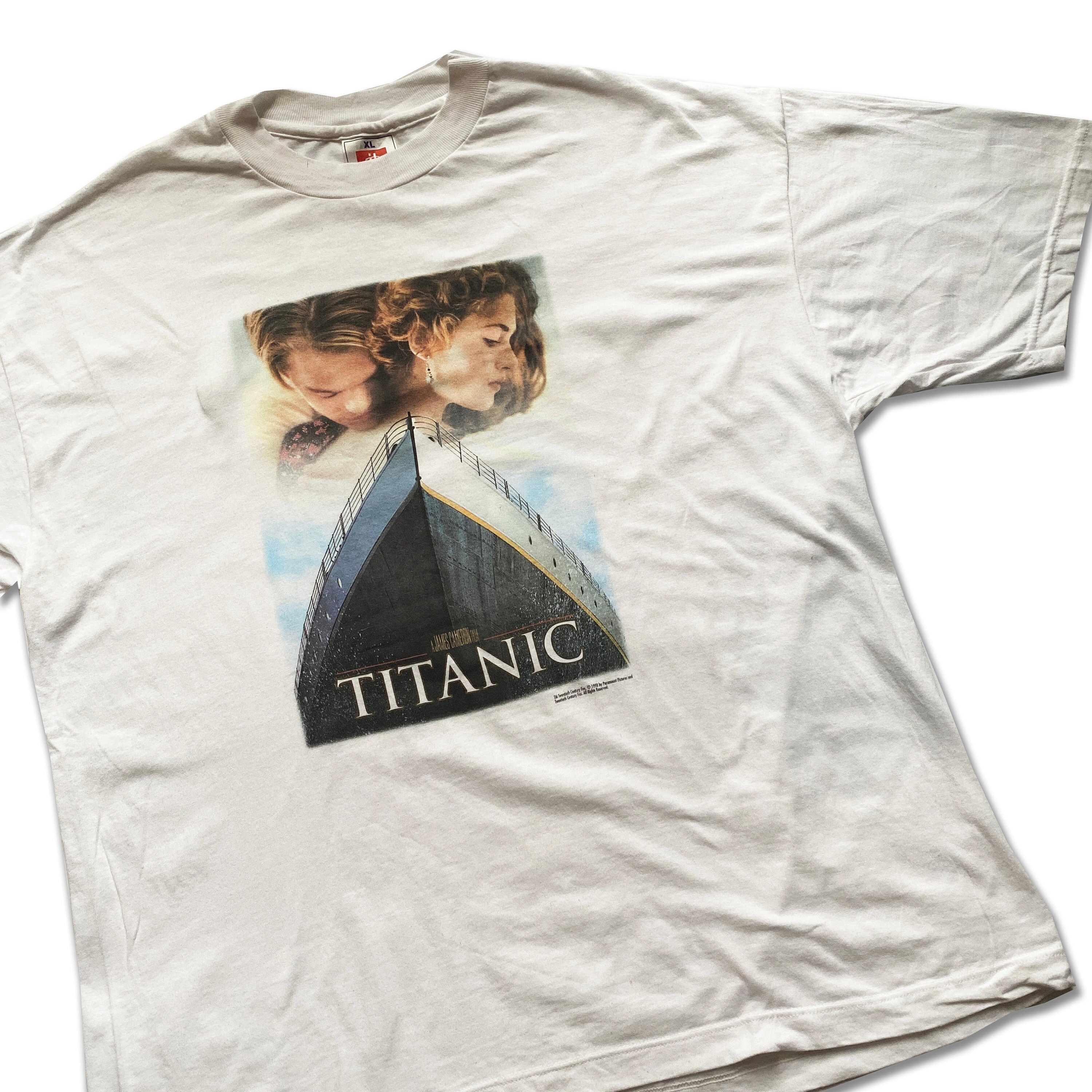 EH40）未使用 ヴィンテージ TITANIC オフィシャルTシャツ 1998年