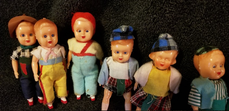 1950's celluloid dolls