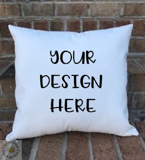 18X18in Customized Pillow Cover Valentines Subway Art pillow cover | Etsy