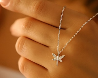 Collar de Circonita Plata 925 – Cadena Fina 43 cm – Joya Minimal Elegante – Regalo Diario Mujer