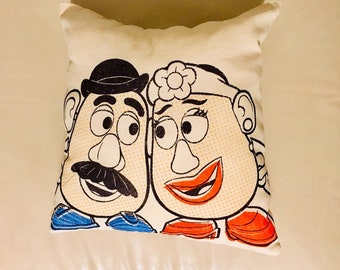 Potato Head Pillow Etsy