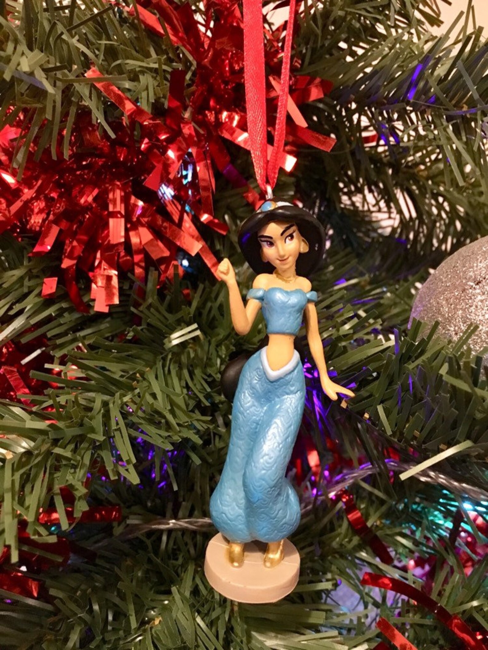 Disney Jasmine Christmas tree ornament Disney Christmas | Etsy