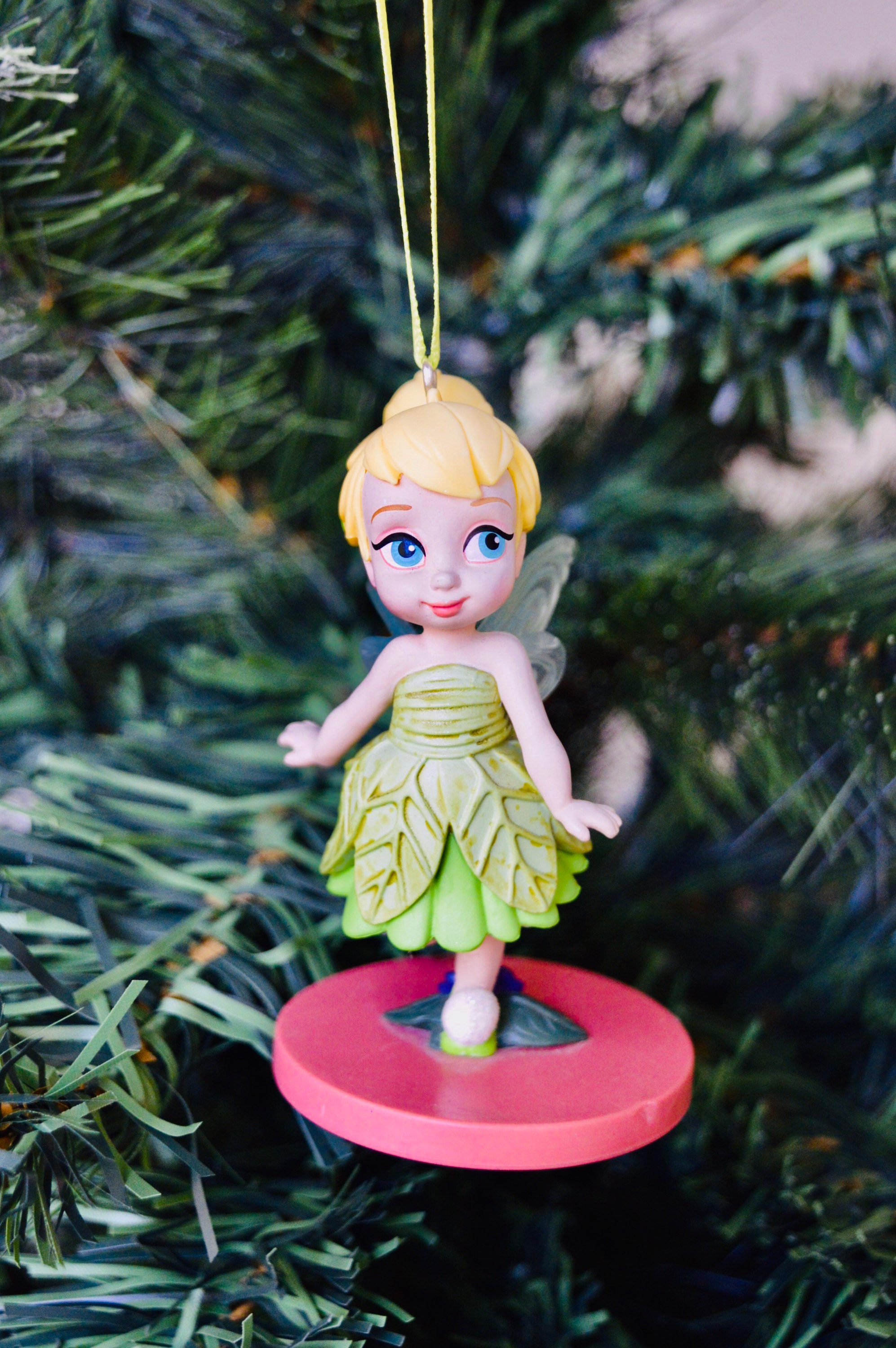 Tinker bell figure Christmas tree decoration Christmas  Etsy
