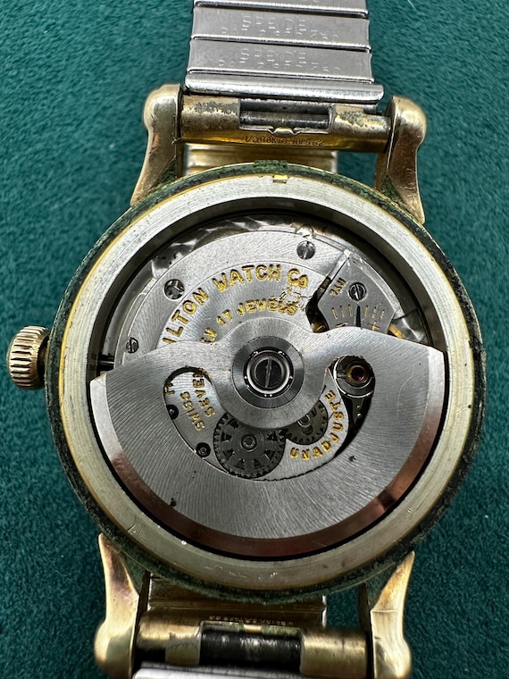10k Goldfilled Automatic Hamilton Wristwatch - image 8