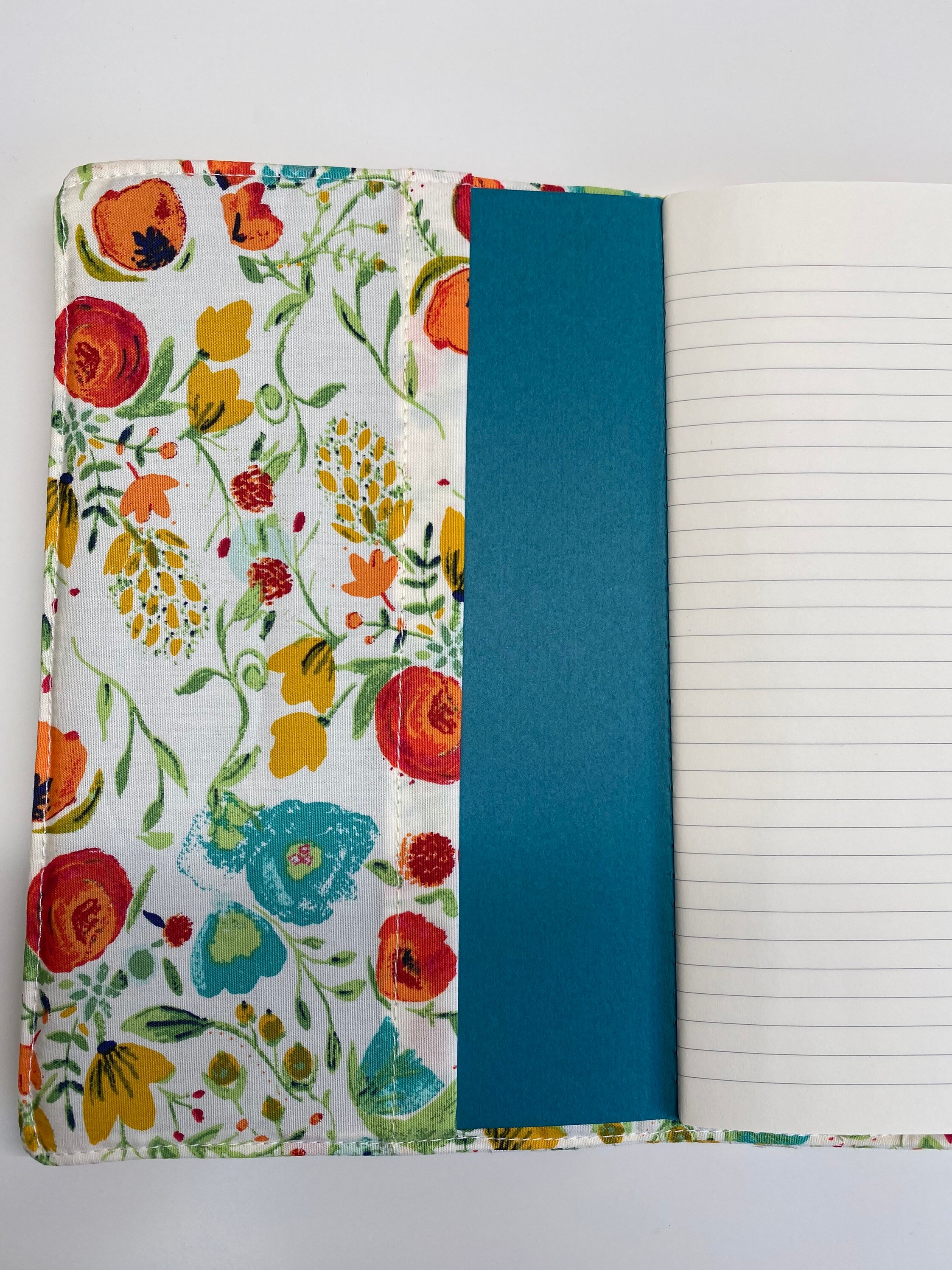 Moleskine Notebook/Journal Fabric Cover Floral Etsy