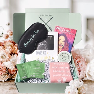 Second Trimester Pregnancy Gift Box, New Mom Gift Basket, Push Present, Baby Shower, Mommy to Be Package, Bump Gift Box, Congrats Pregnancy