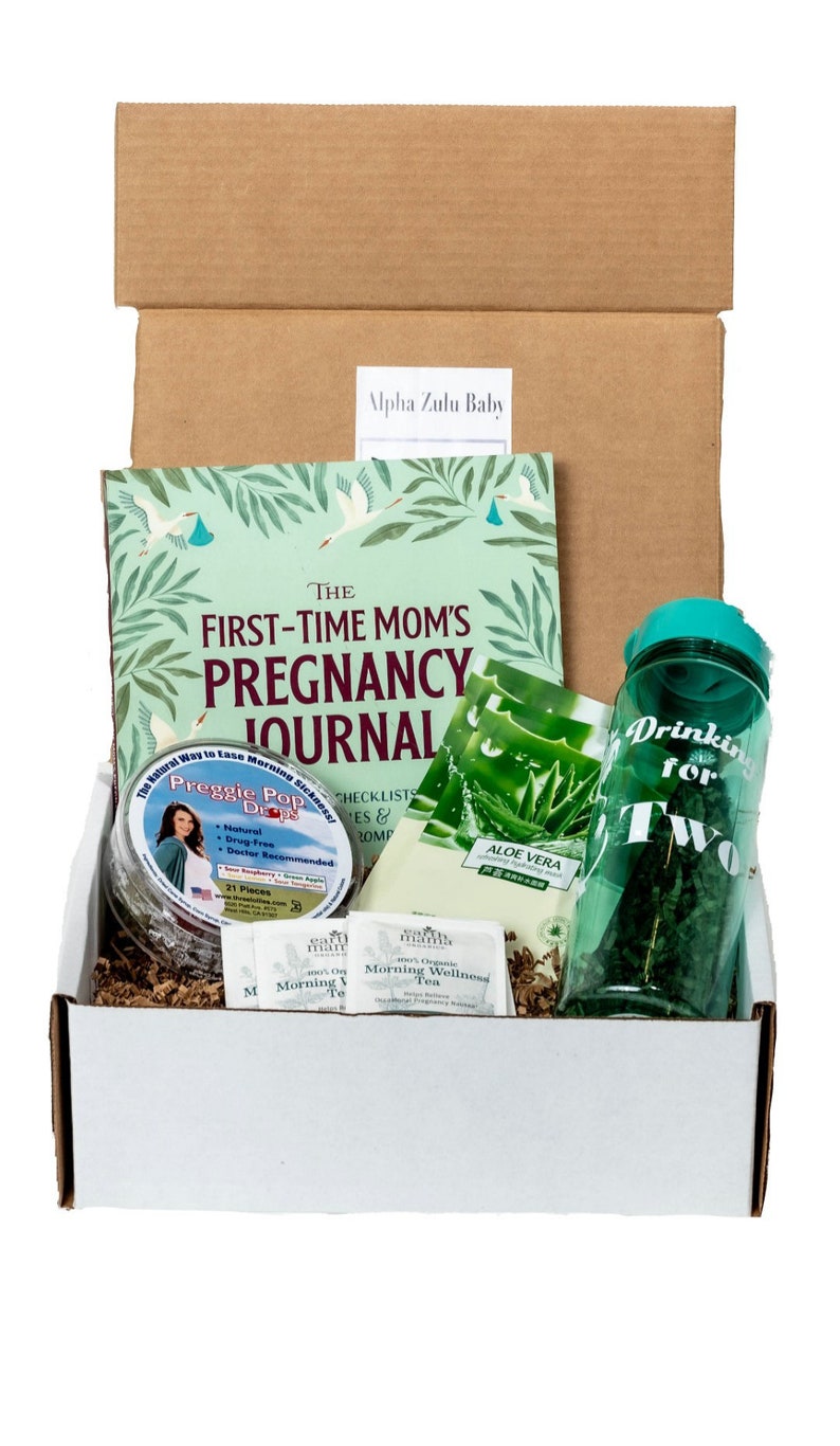 First Trimester Pregnancy Gift Box Pregnancy Gift Basket Etsy