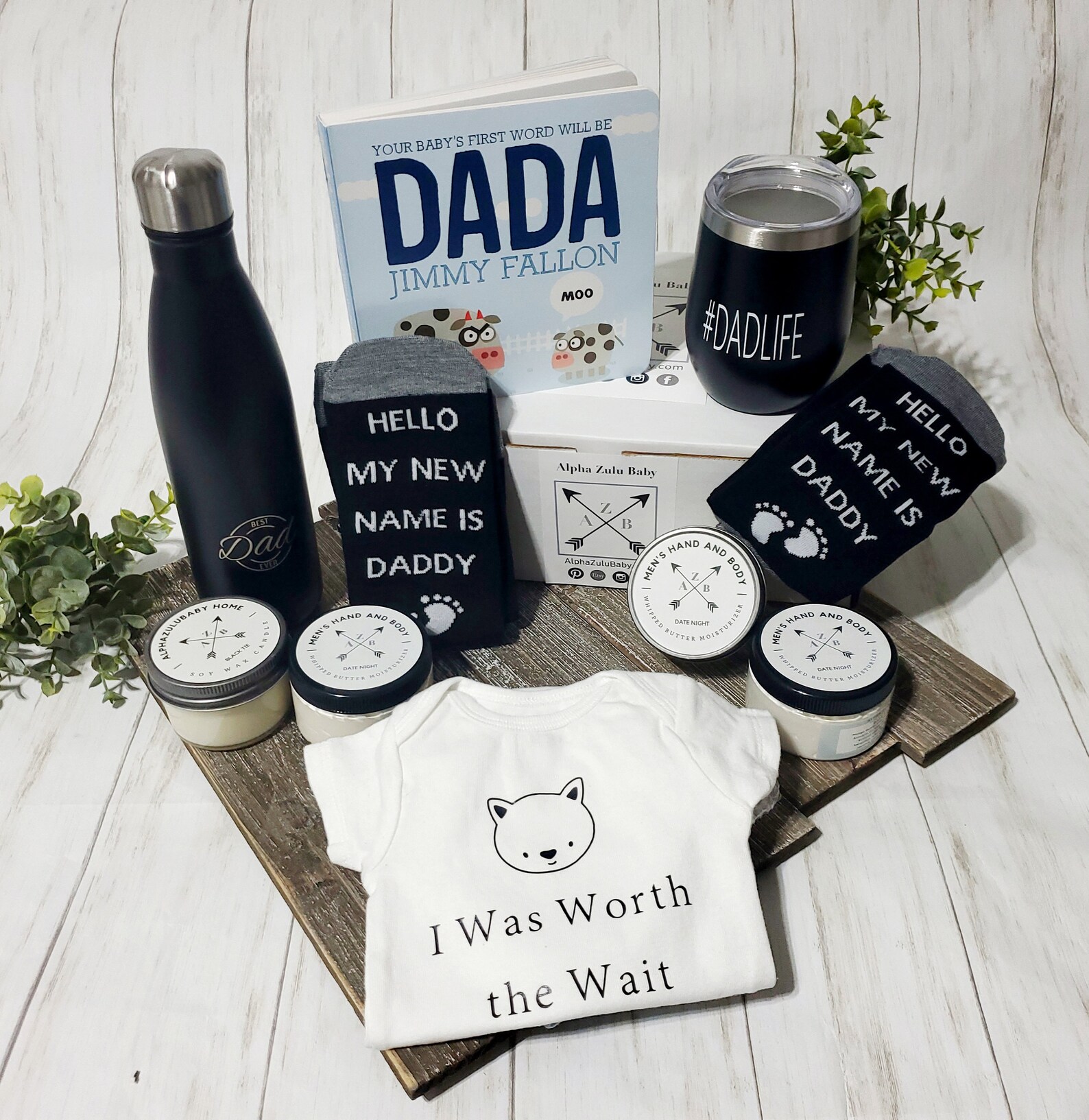 New Dads Gift Box: LGBTQ Parent Gift Set With Body Butter & Baby ...