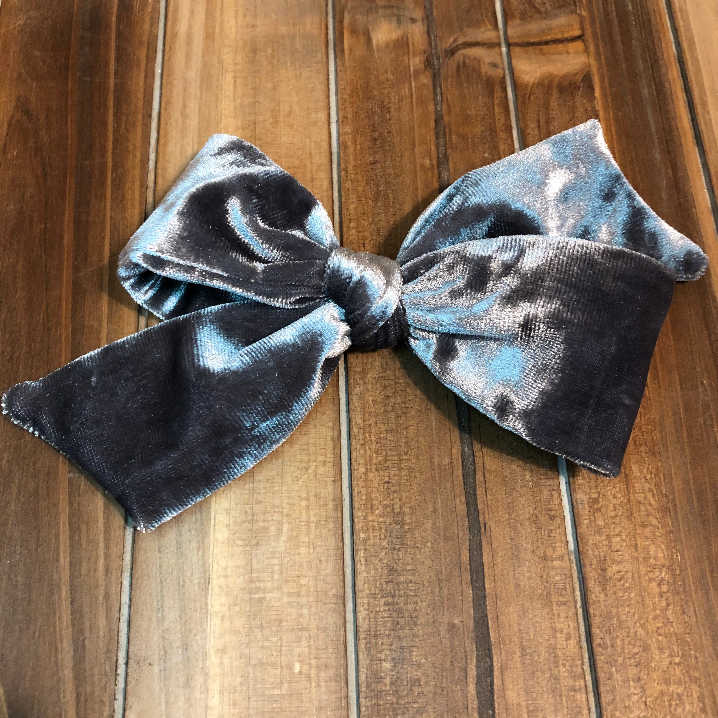 Velvet bows fabric bows holiday bows luxe collection Etsy