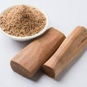 Sandalwood powder Sacred Chandan for Puja Pure Sandalwood from India No fragrance added