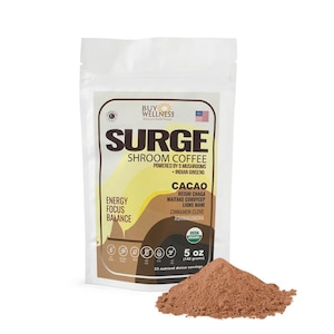 Organic Mushroom Coffee: Cacao, Reishi, Lion&#39;s Mane & Ashwagandha