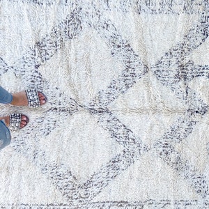 Max Vintage Berber Rug, Moroccan Rug, Beni Ourain, Wool Rug, Bohemian, Beni Mguild Rug, Boho Rug, Handmade
