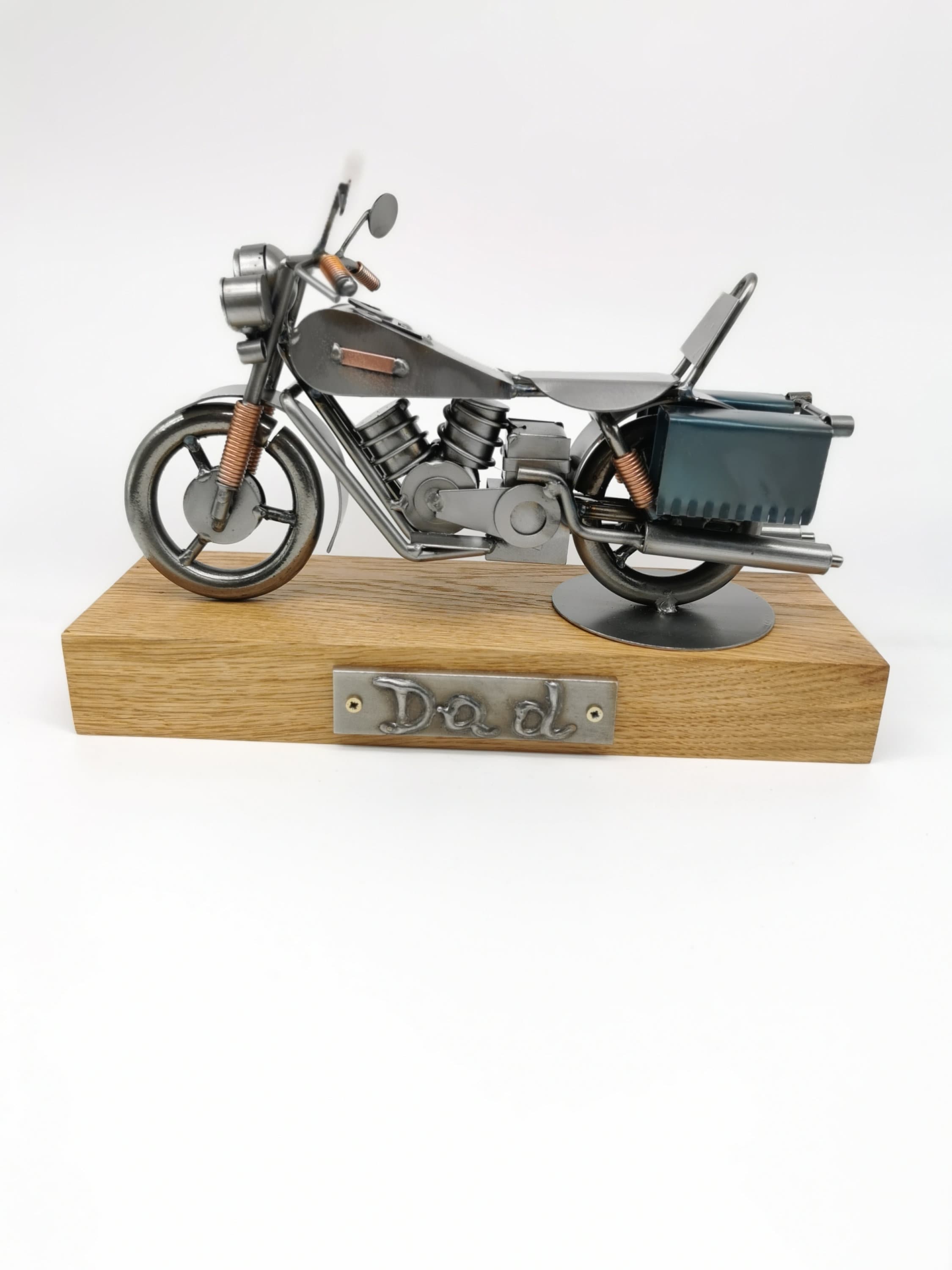 Personalized Motorbike Birthday Present Gift for Dad Etsy